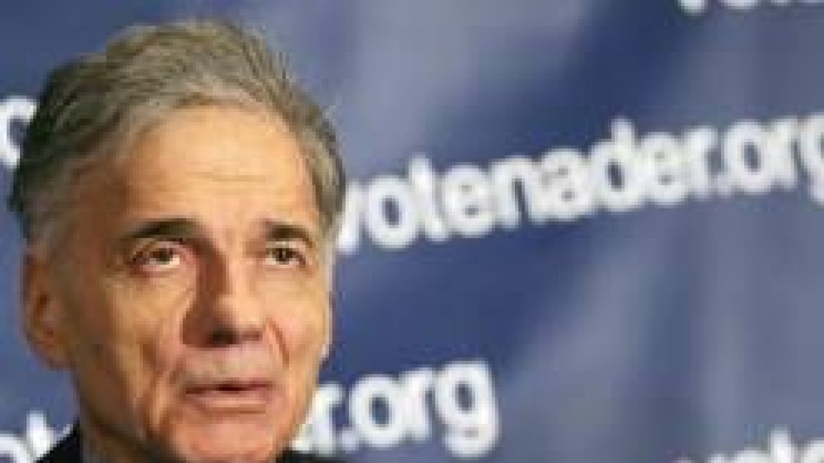 Fotografía de archivo del candidato independiente Ralph Nader