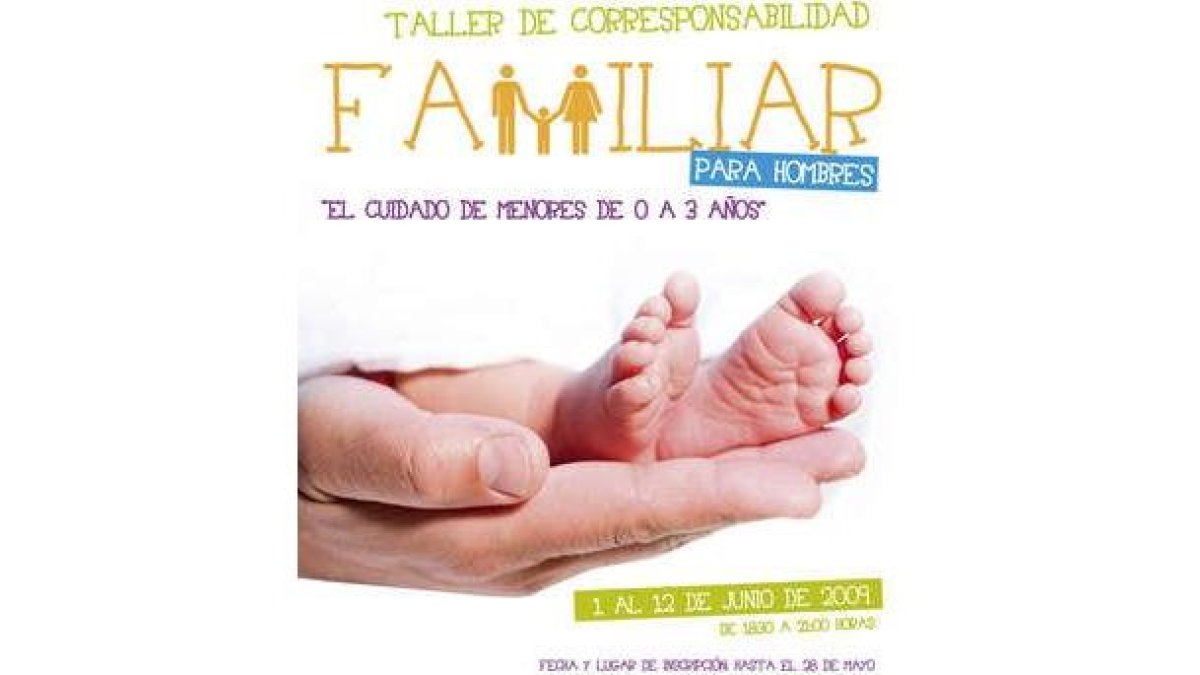 Cartel de las jornadas de corresponsabilidad familiar
