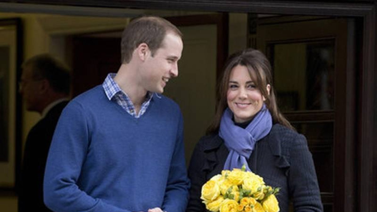 Guillermo y Catalina de Cambrigde, el pasado diciembre, durante una visita al hospital King Edward VII de Londres. Alastair Grant.
