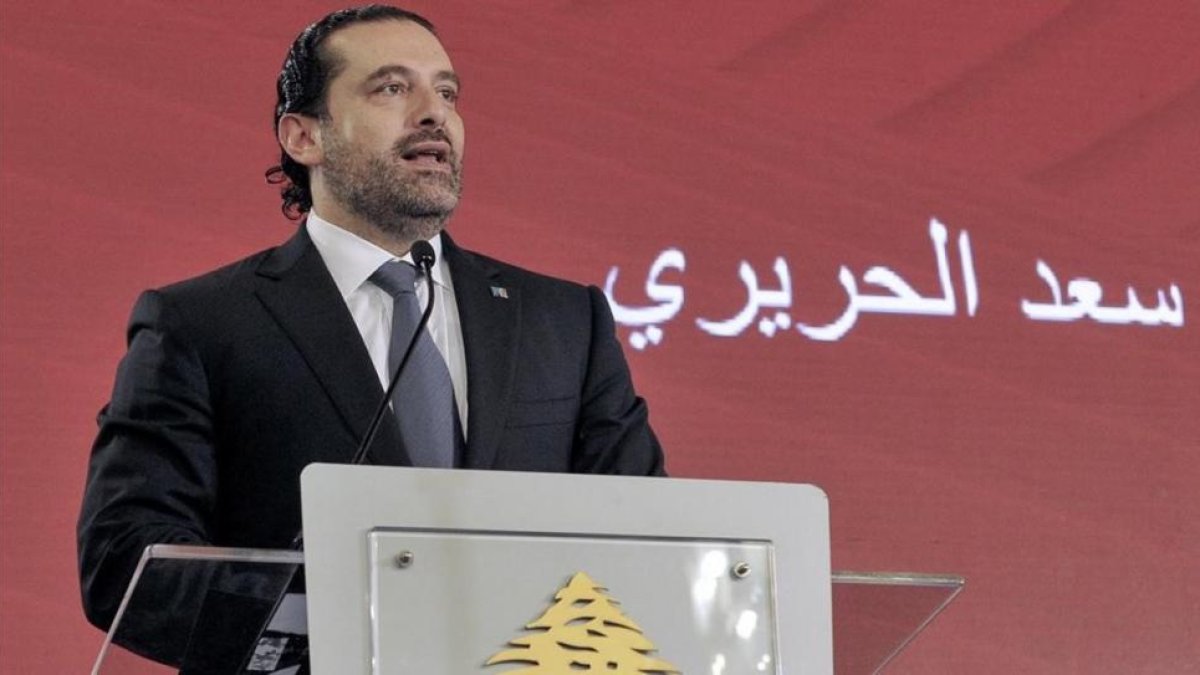 El primer ministro libanés, Saad Hariri.