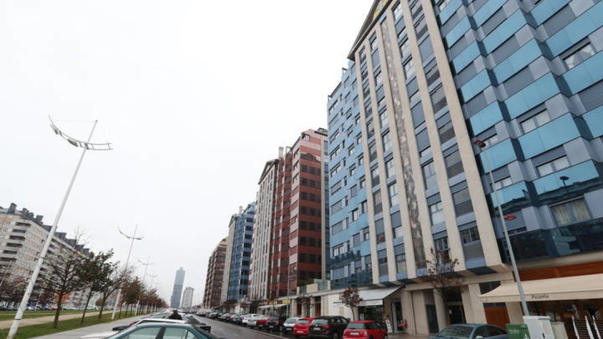 Imagen del barrio de La Rosaleda. LUISMA DE LA MATA