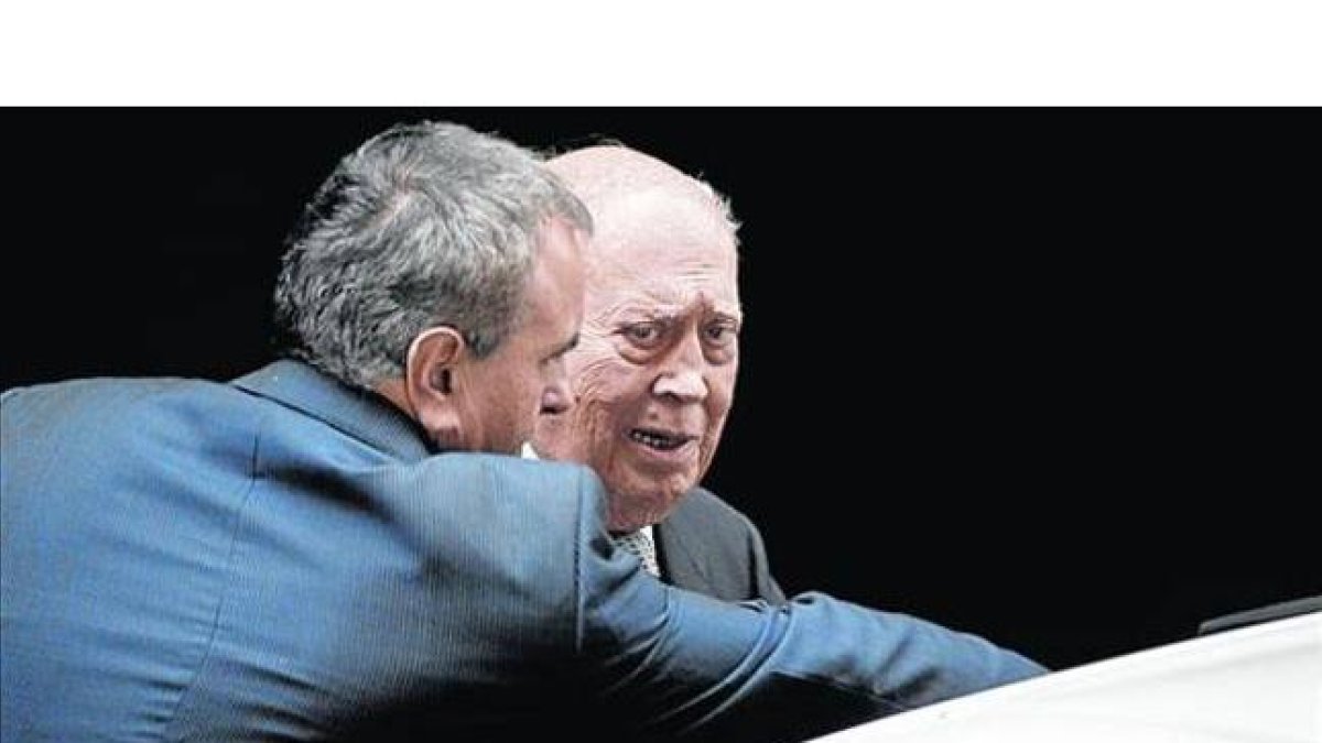 Álvaro Lapuerta, tras declarar ante el juez el pasado 4 de noviembre.
