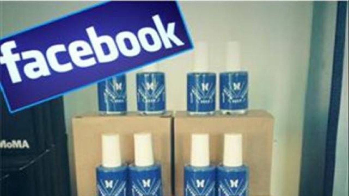 La nueva colección de esmaltes de uñas de Facebook.
