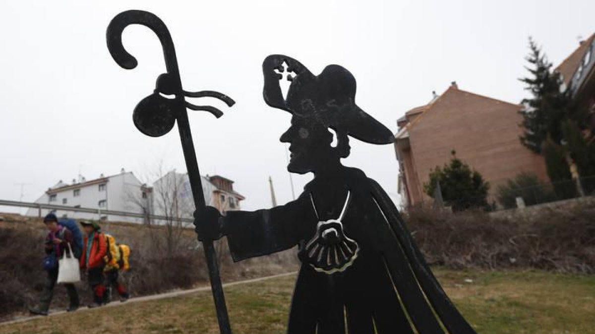 Imagen de un tramo del Camino de Santiago