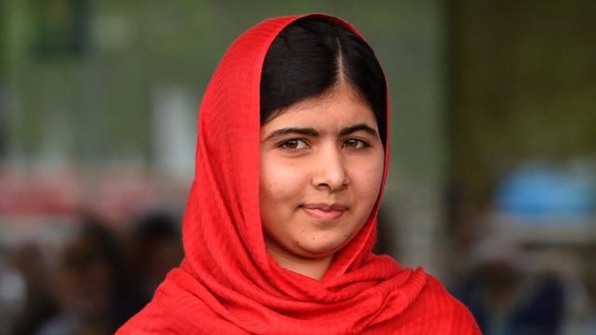 La paquistaní Malala Yousafzai.