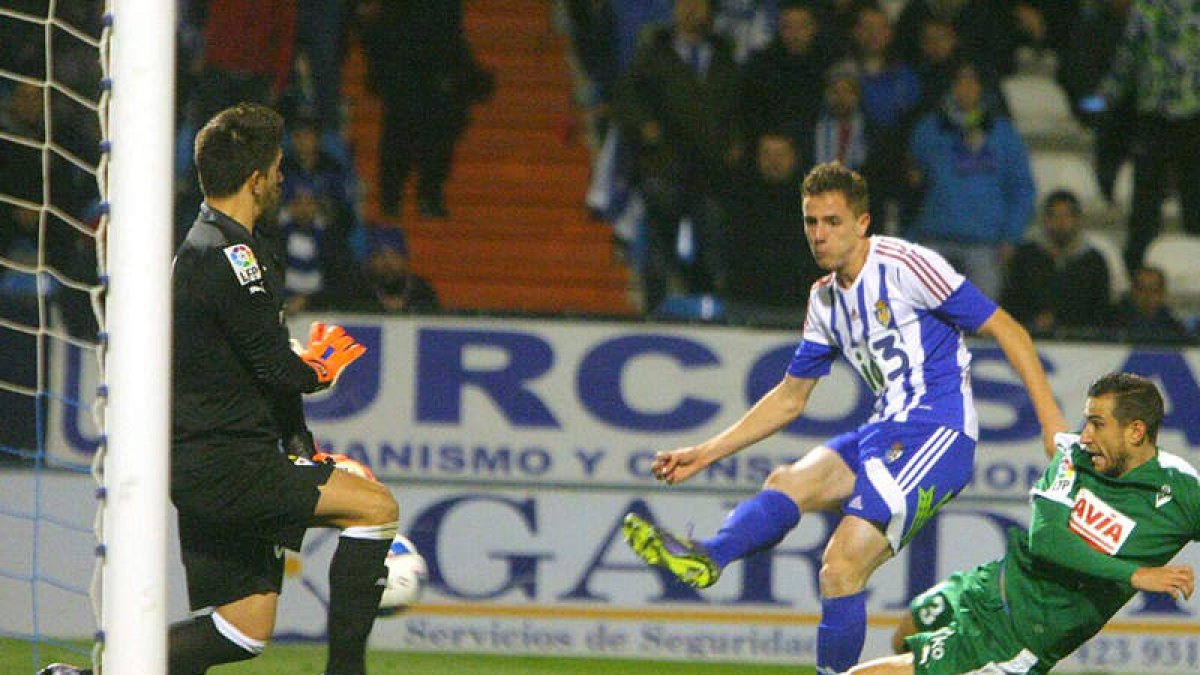 La Deportiva pasó por encima del Eibar en el partido de ida jugado hace casi dos semanas en El Toralín