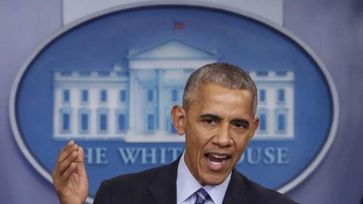 Obama, durante una comparecencia, el 16 de diciembre.