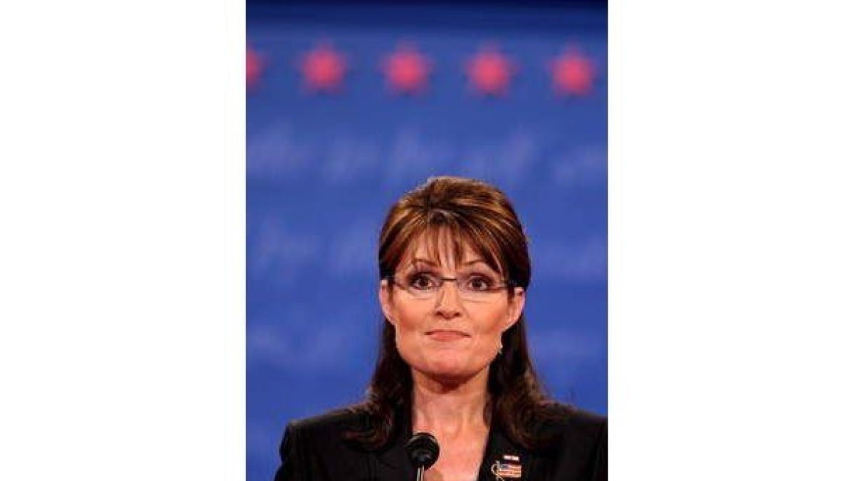 Sarah Palin es la líder del «Tea Party».