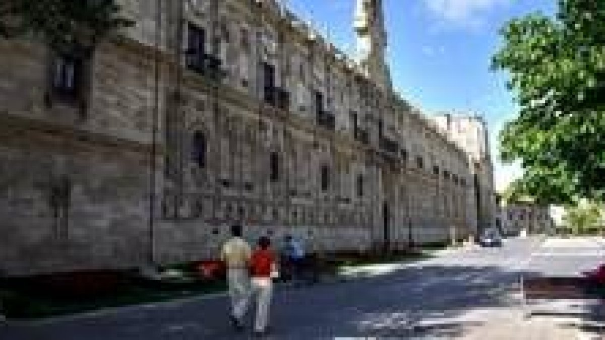 El actual parador de San Marcos se habilitó en la Edad Media como hospital de los peregrinos