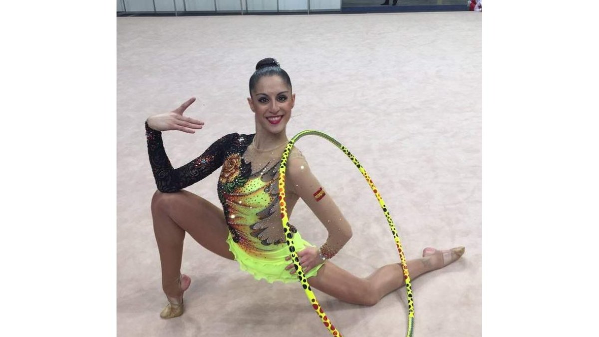 Carolina estrenó su ejercicio en aro con unas sensaciones positivas de cara al Mundial y los Juegos.