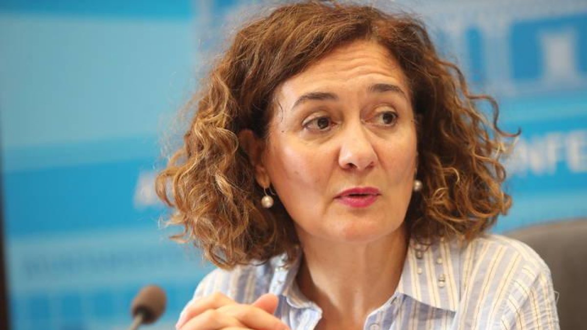 La alcaldesa de Ponferrada, Gloria Fernández Merayo.