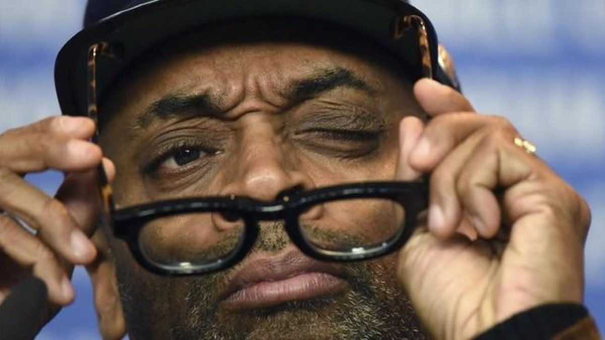 Spike Lee, el pasado 16 de febrero, en la Berlinale.