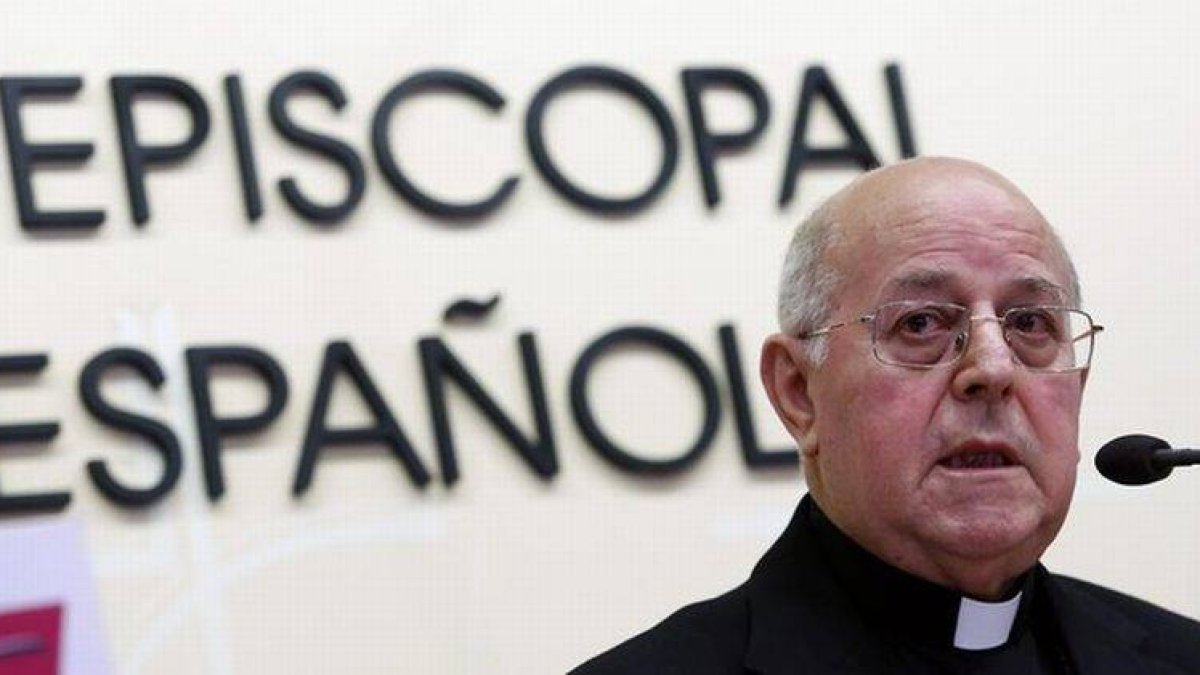 El nuevo presidente de la Conferencia Episcopal Española, Ricardo Blázquez, este miércoles, 12 de marzo.
