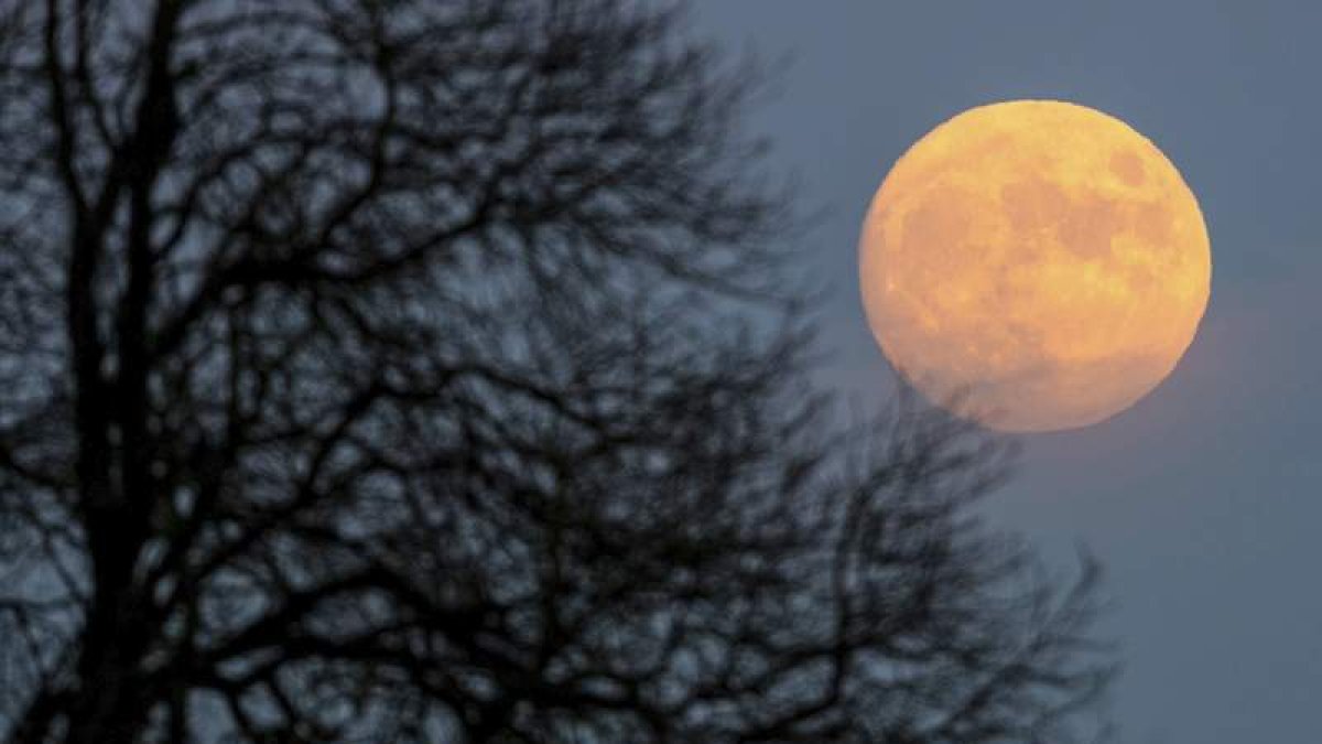 La rotación actual del eje lunar ha variado en torno a unos seis grados según un estudio. PARTICK PLEUL