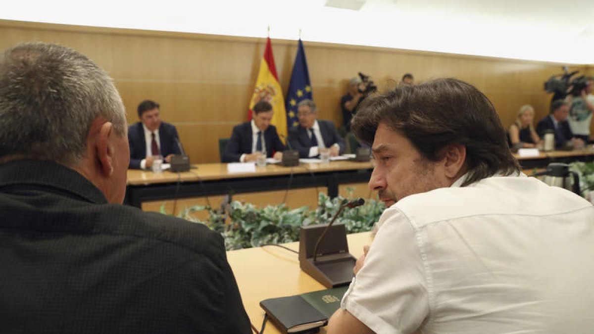 Imagen de la reunión celebrada ayer en Madrid del pacto antiterrorista. EFE/J.J.GUILLÉN