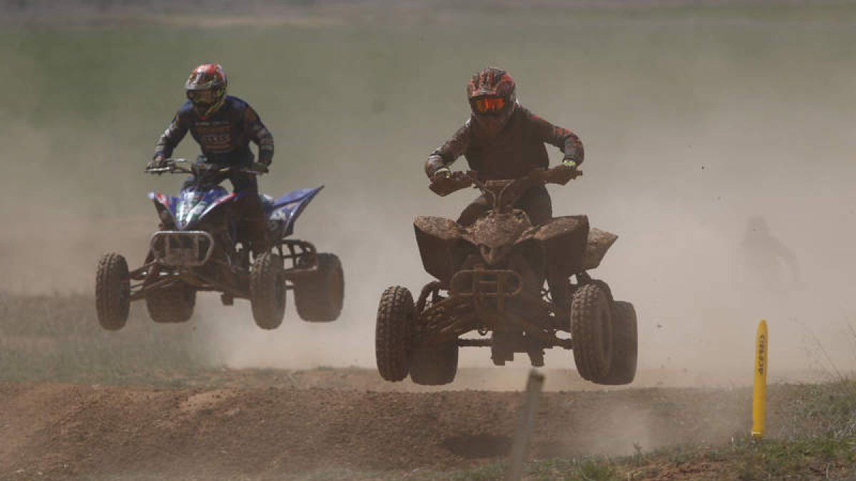El circuito Los Cucharales repitió como escenario del Nacional de quad cross. JESÚS F. SALVADORES