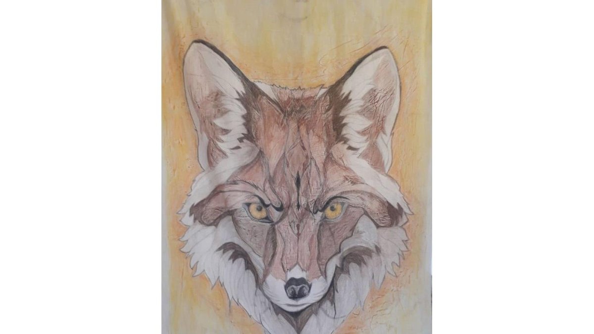 Imagen del lobo que custodiará el pasadizo. DL