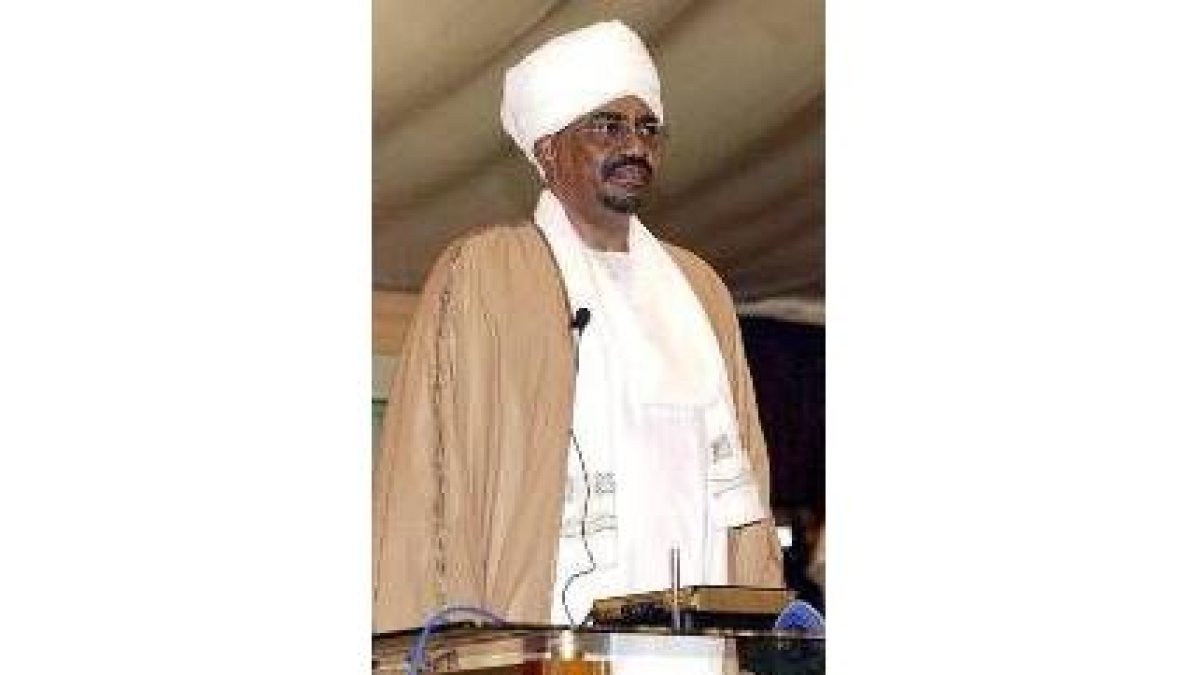 Omar Al Bachir, presidente de Sudán