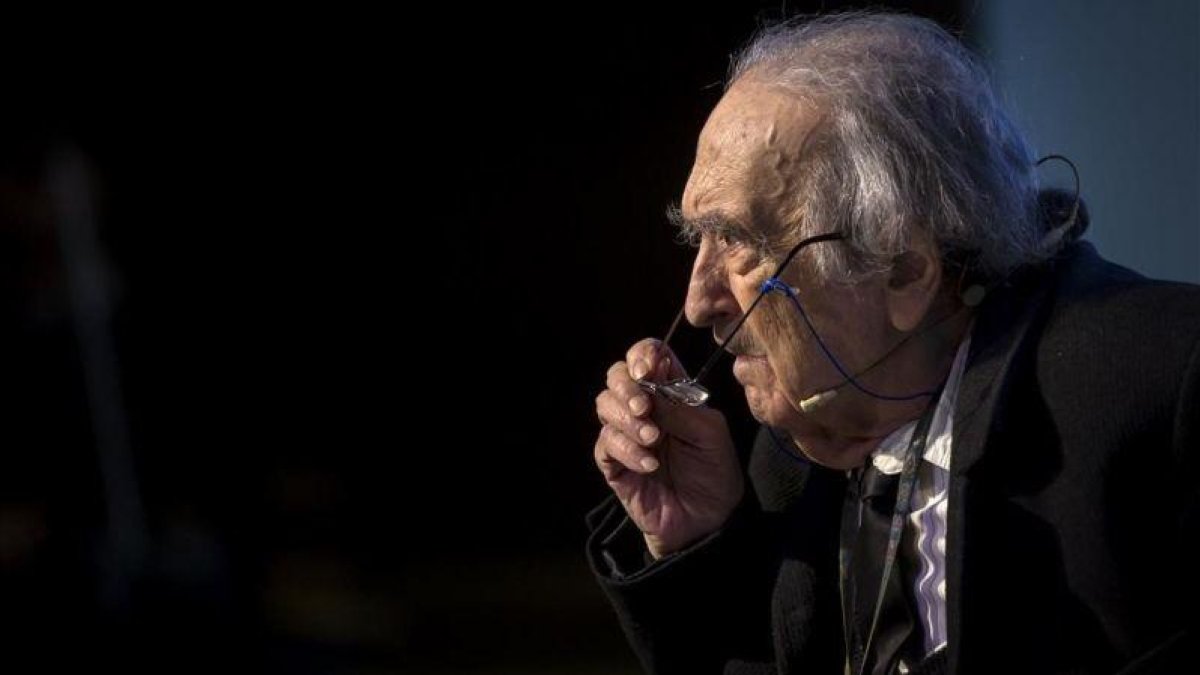 Sánchez Ferlosio, hace un par de años en Madrid.