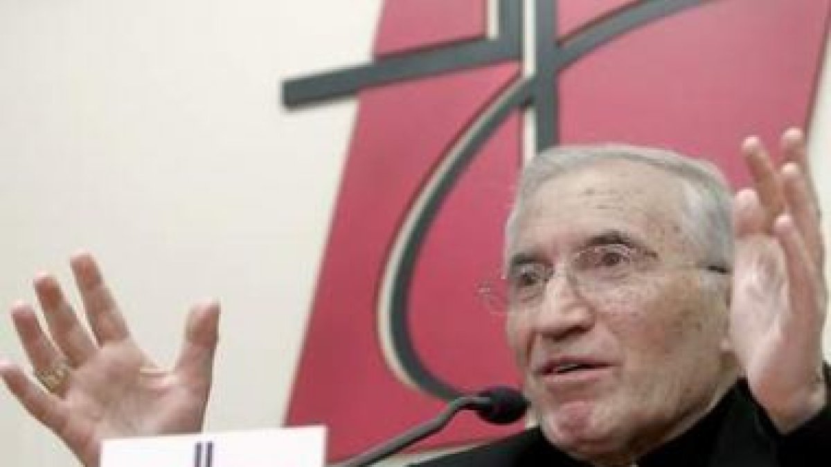 Rouco, tras ser elegido presidente de la Conferencia Episcopal Española.