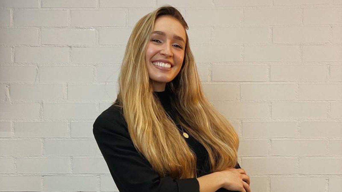 Carla García Carrancio, egresada de la Universidad de León. DL