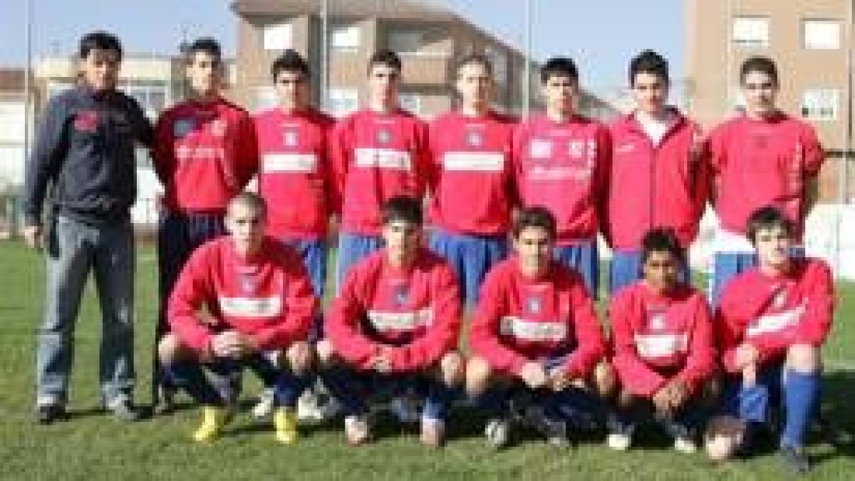 Formación del equipo del Huracán Z que milita en la 2.ª División Provincial Juvenil