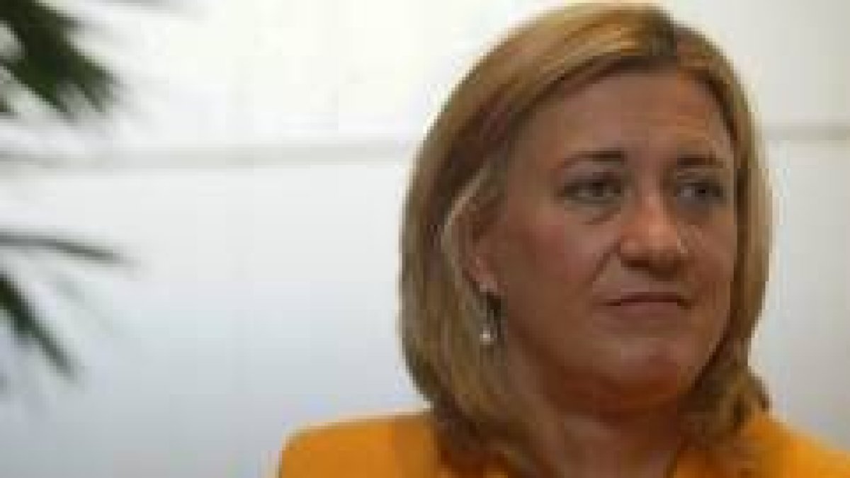 Pilar del Olmo es la consejera de Hacienda de la Junta de Castilla y León