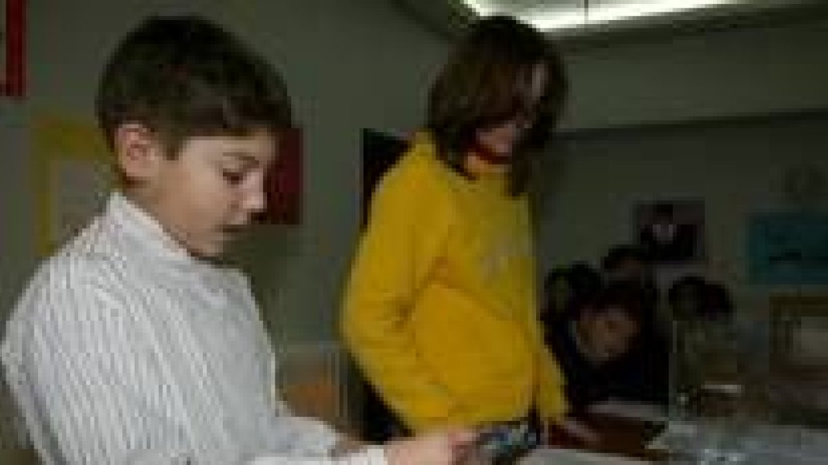 magen del pleno infantil celebrado en La Virgen del Camino