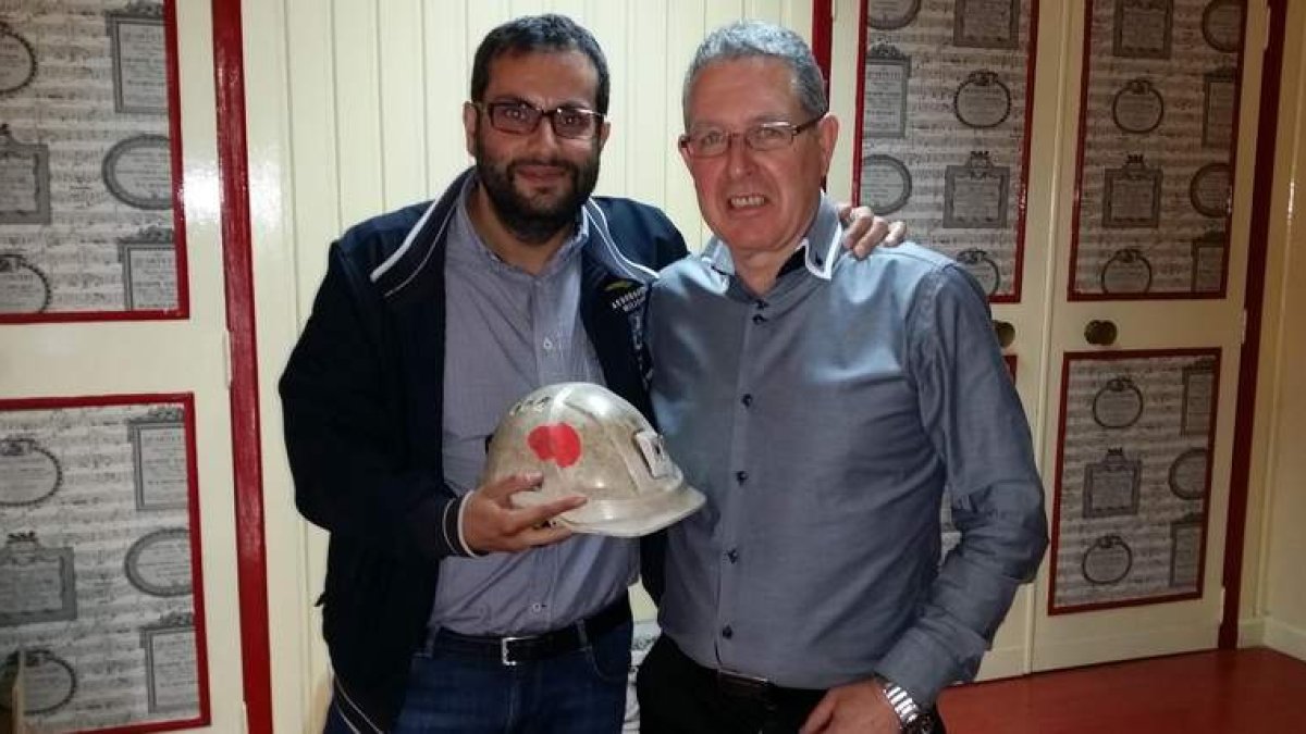 Ibán García del Blanco y José Manuel Omante.