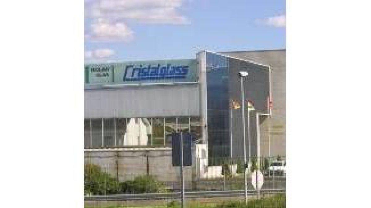 El centro de producción de Vitro Cristalglass en Camponaraya