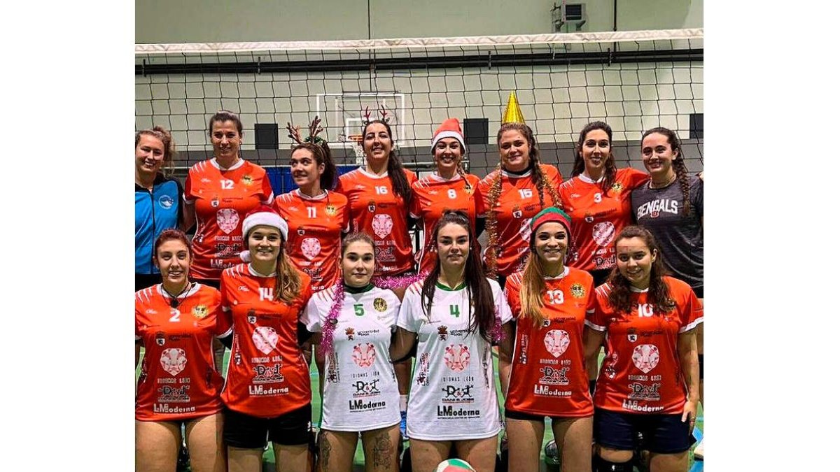 Uno de los equipos que integran el CD Aule León. DL