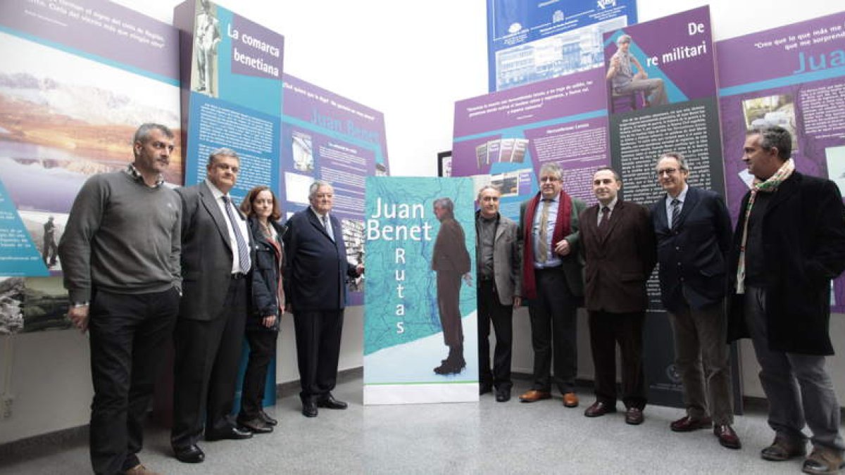 Homenaje a Juan Benet el pasado lunes en La Coruña