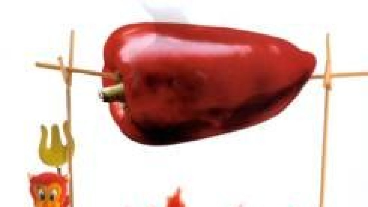 Una de las simpáticas imágenes del calendario, en este caso el pimiento