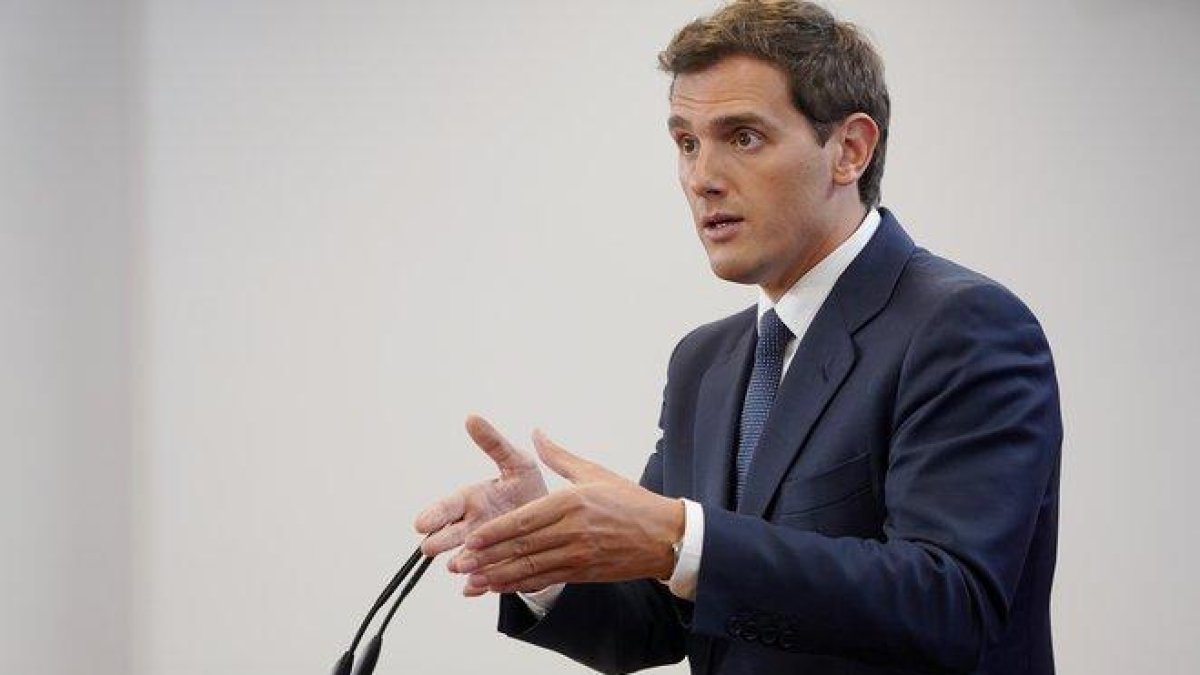 El líder de Ciudadanos, Albert Rivera.