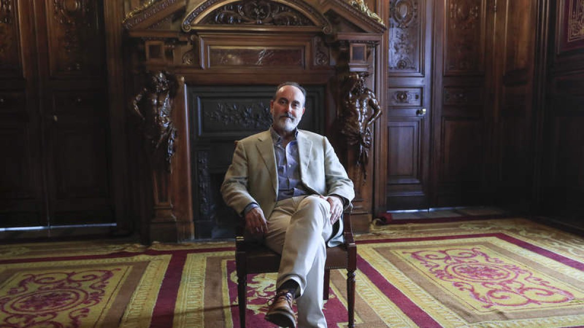 El escritor e historiador mexicano Agustín Sánchez Andrés
