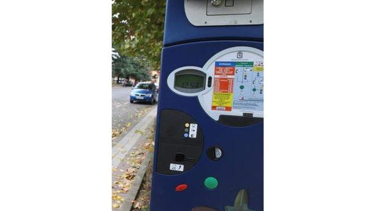 Imagen de un expendedor de la zona naranja.