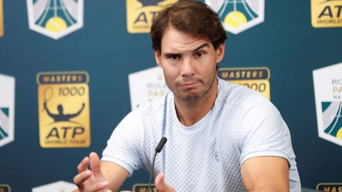Nadal anunció su retirada del torneo francés poco antes de tener que medirse a Verdasco. LANGSDON