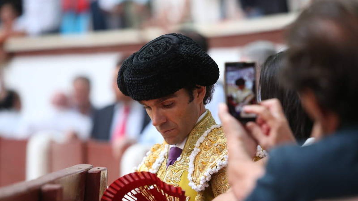 Los móviles persiguieron todos los movimientos del torero de Galapagar.