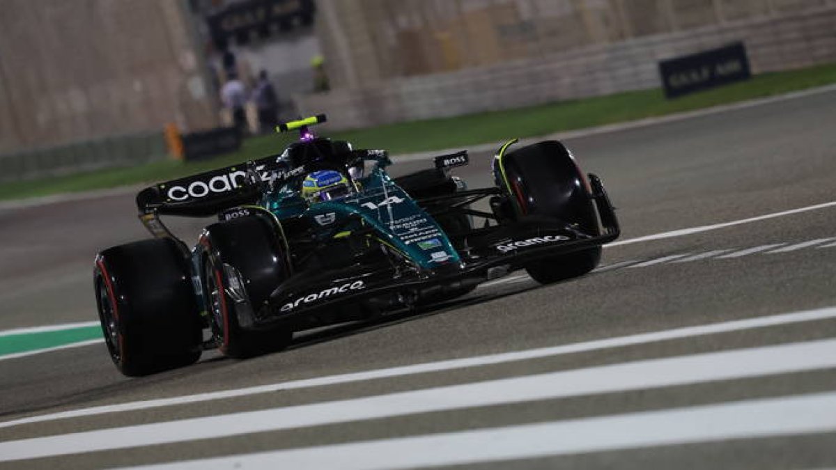Fernando Alonso luchará este domingo por el podio tras su quinto puesto en los entrenamientos cronometrados. HAIDER