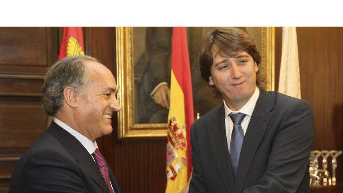 Evaristo del Canto y Carlos Martínez.