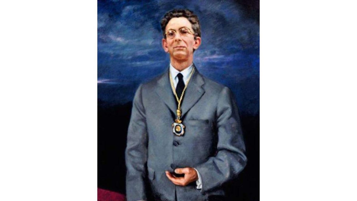 Retrato del rector Alas. P. VICENTE