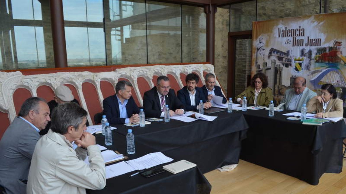 Reunión del consejo rector del ILC celebrada ayer. MEDINA