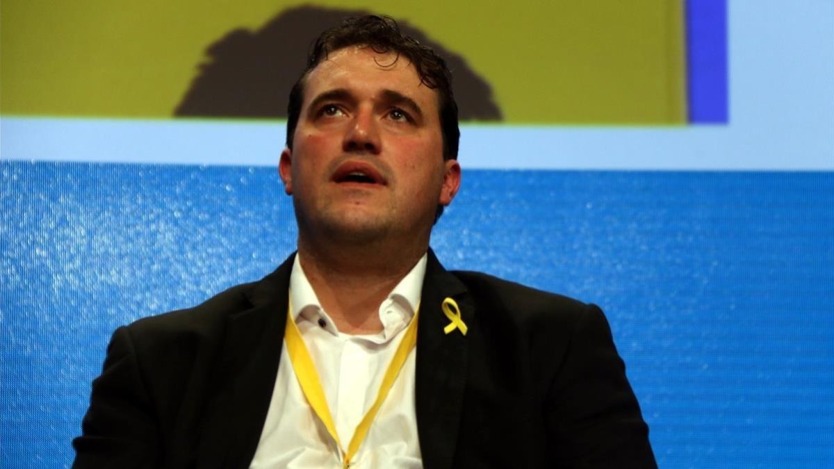 David Bonvehí, en la clausura del congreso del PDECat