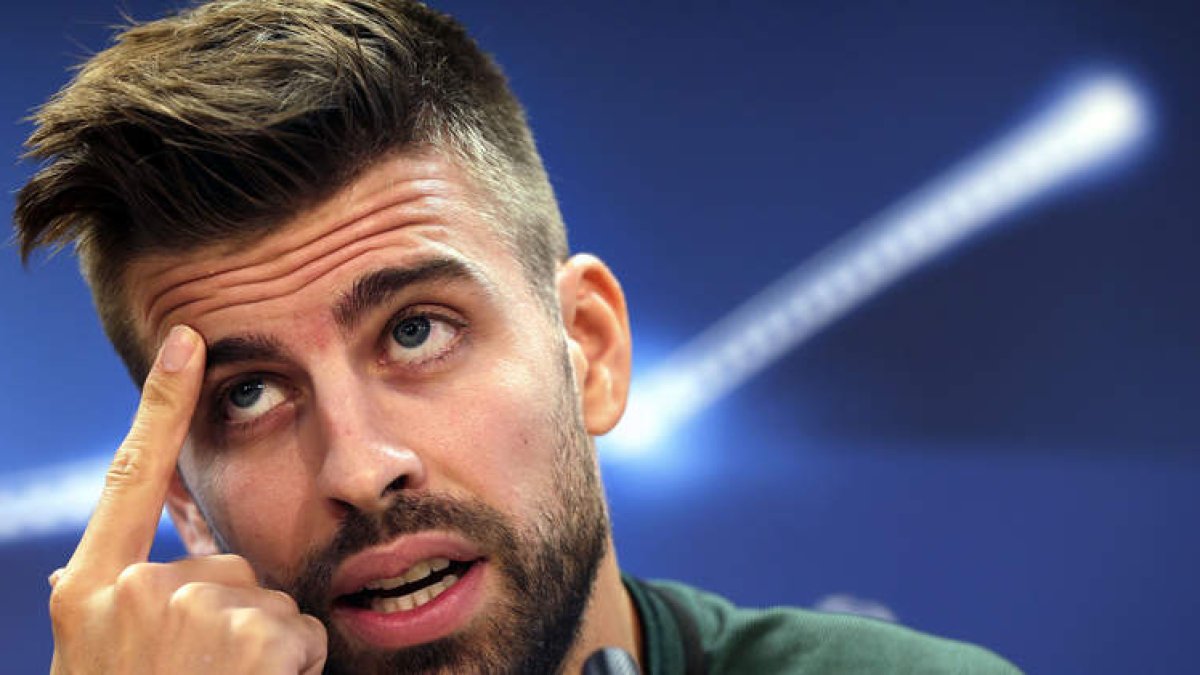 El futbolista del Barcelona es uno de los impulsores del futuro Mundial de Tenis. ALBERTO ESTÉVEZ