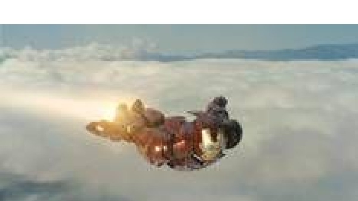 Imagen de una de las escenas de la película «Iron Man»