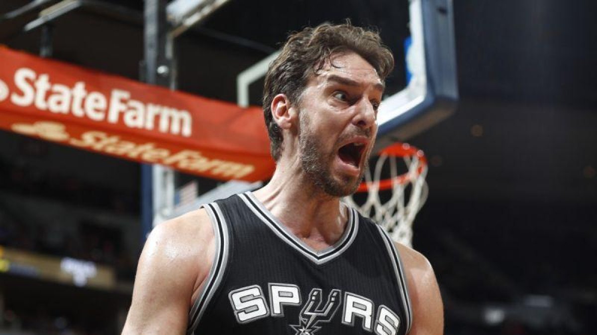 Paul Gasol, en su último partido.