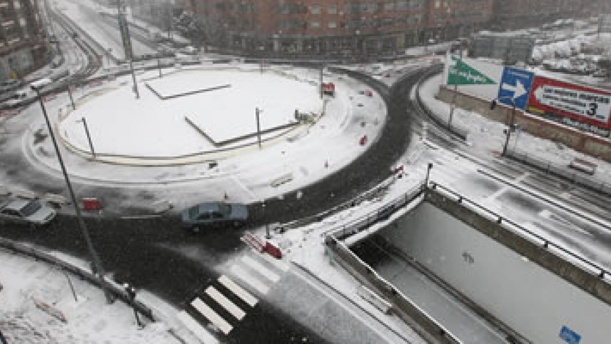 El eje de la avenida de Portugal y la N-120 queda soterrado.