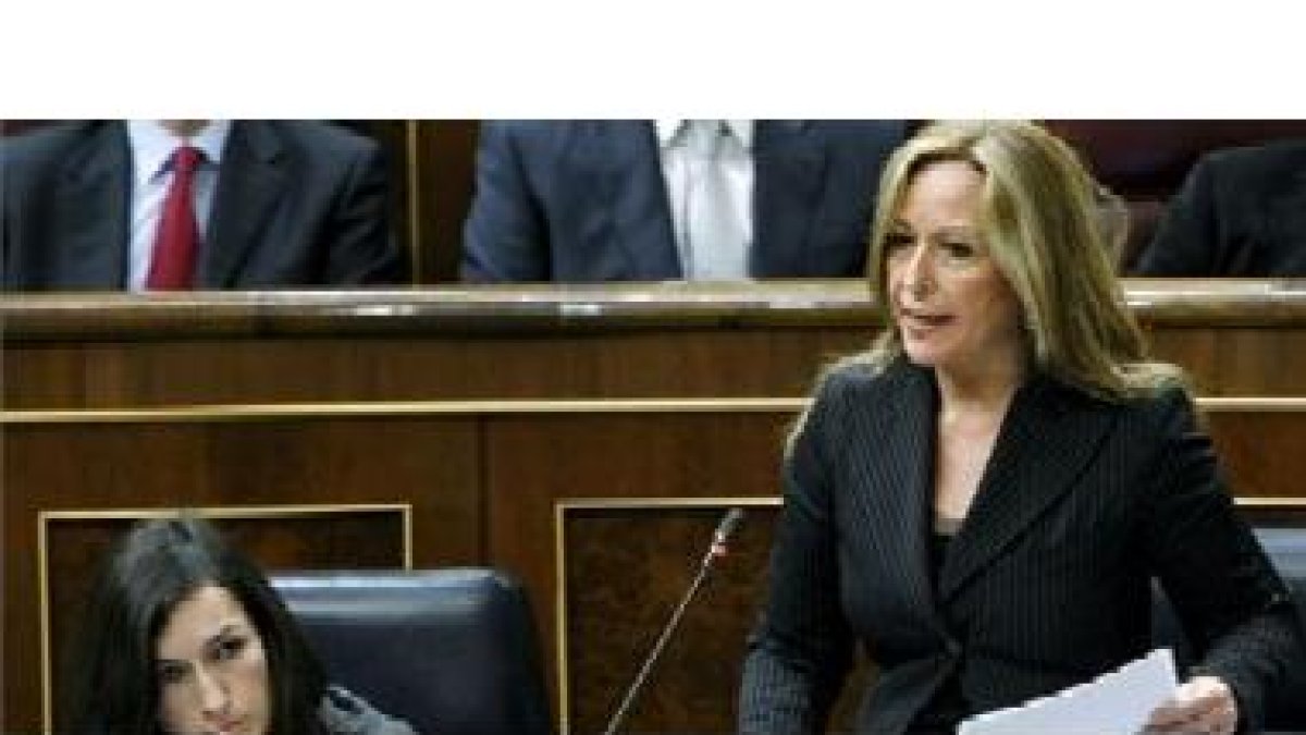 La ministra de Sanidad hoy en el Congreso