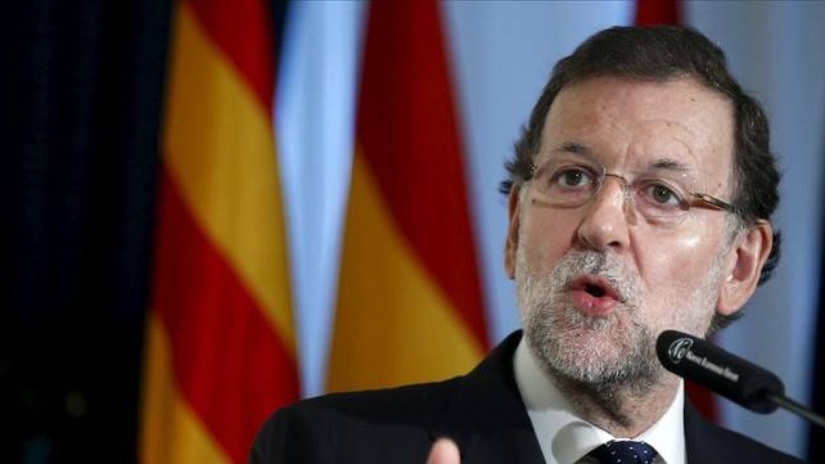 Mariano Rajoy, este martes.