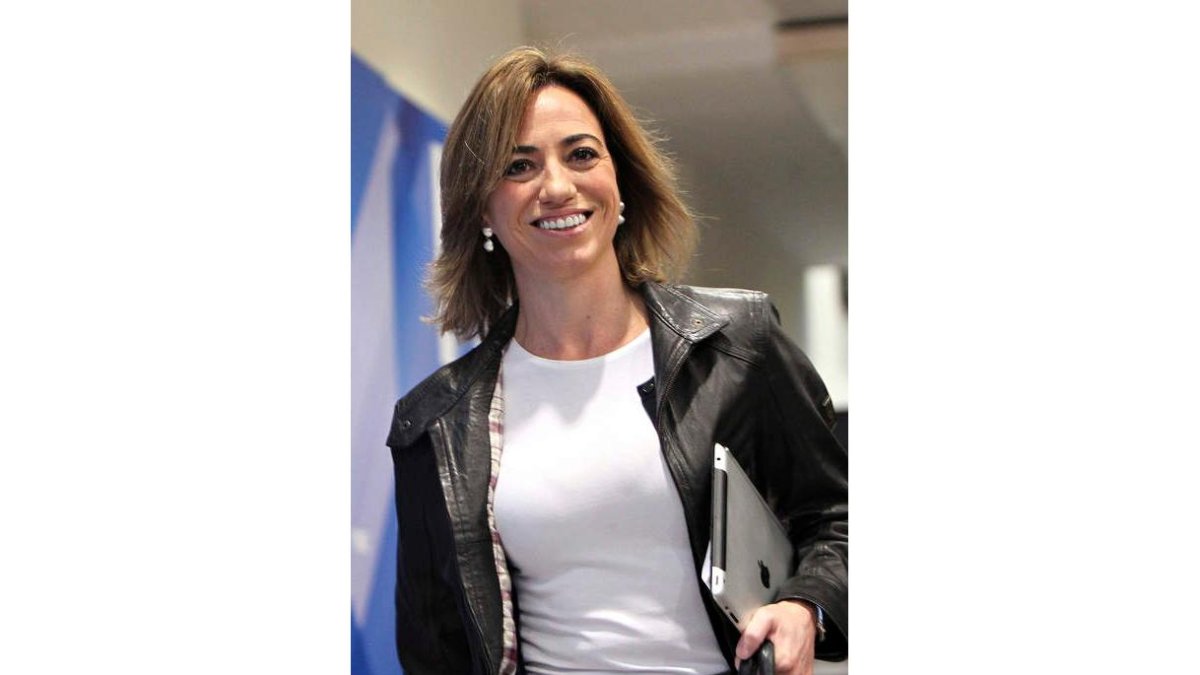 La exministra de Defensa, Carme Chacón.